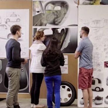 Google beyond search: designing the self-driving car. Image: Google Blog.