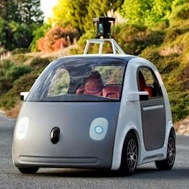 Early prototype for Google's self-driving car. Image: Google Blog.